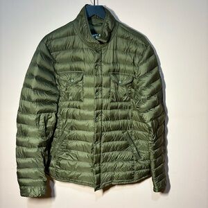 JOTT Cris Men’s Down Jacket XXL (Fits L) Olive Green Puffer